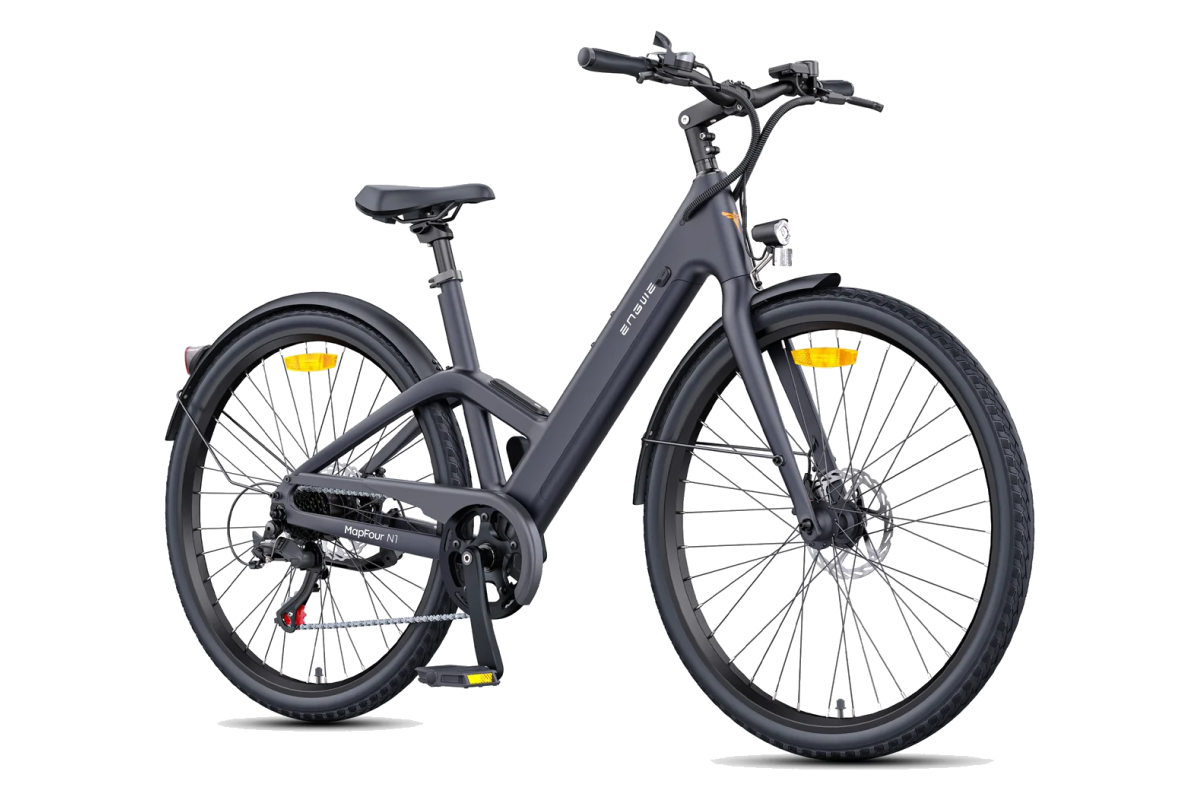 Vélo Électrique ENGWE MAPFOUR N1 AIR ST - Gris - 250W - 100 KM - 16KG