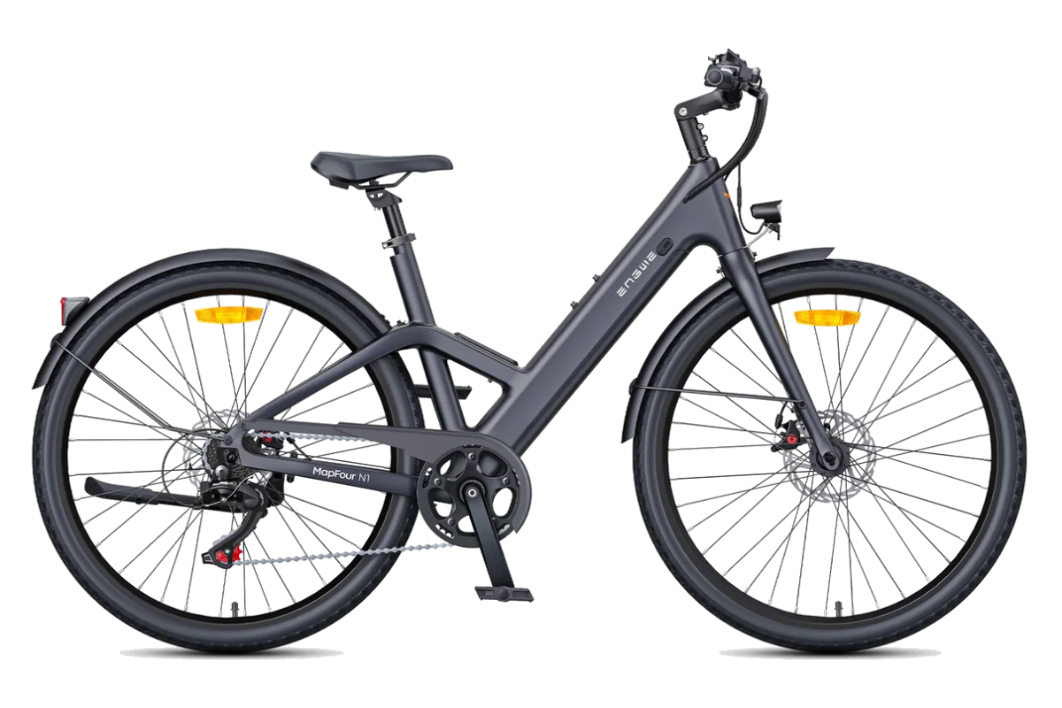 Vélo Électrique ENGWE MAPFOUR N1 AIR ST - Gris - 250W - 100 KM - 16KG