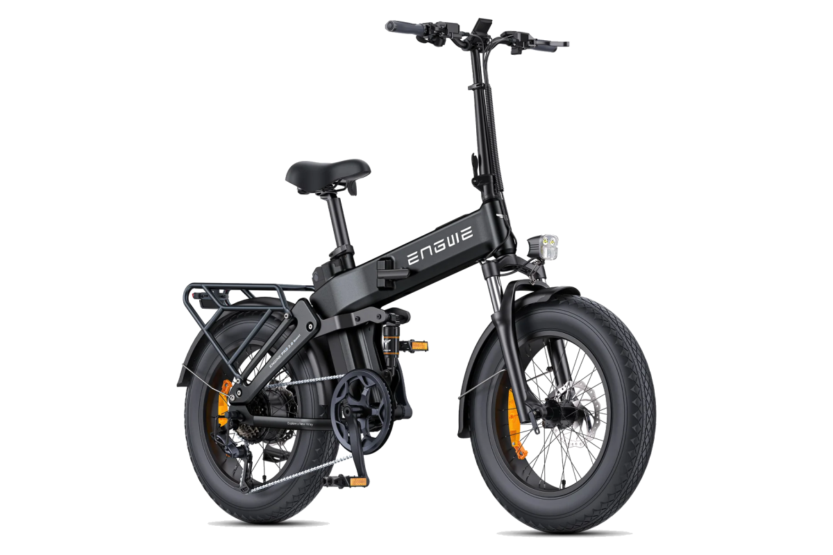 Vélo Électrique Pliant ENGWE ENGINE Pro 3.0 Boost Noir 90 NM