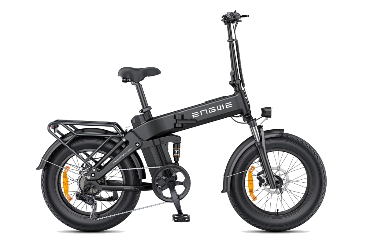 Vélo Électrique Pliant ENGWE ENGINE Pro 3.0 Boost Noir 90 NM