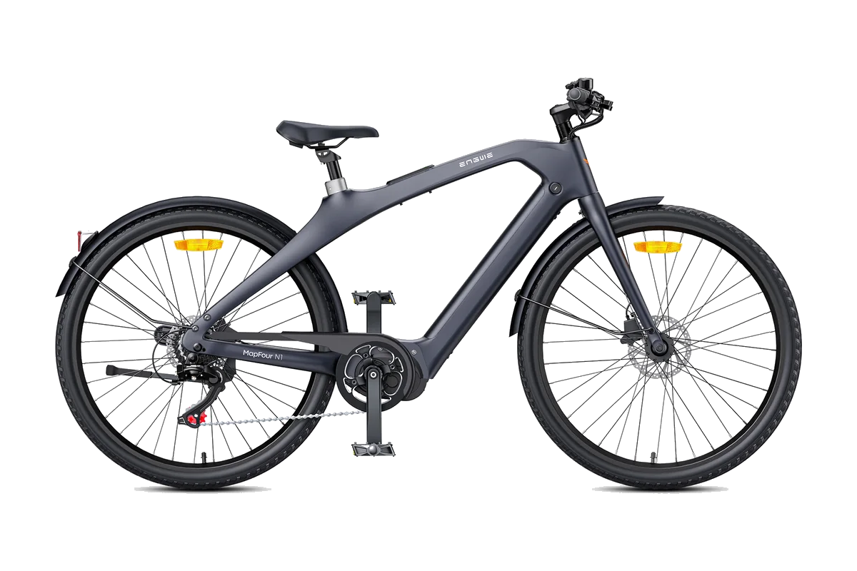 Vélo Électrique ENGWE MAPFOUR N1 Pro - Gris - 250W - 100 KM - 19KG