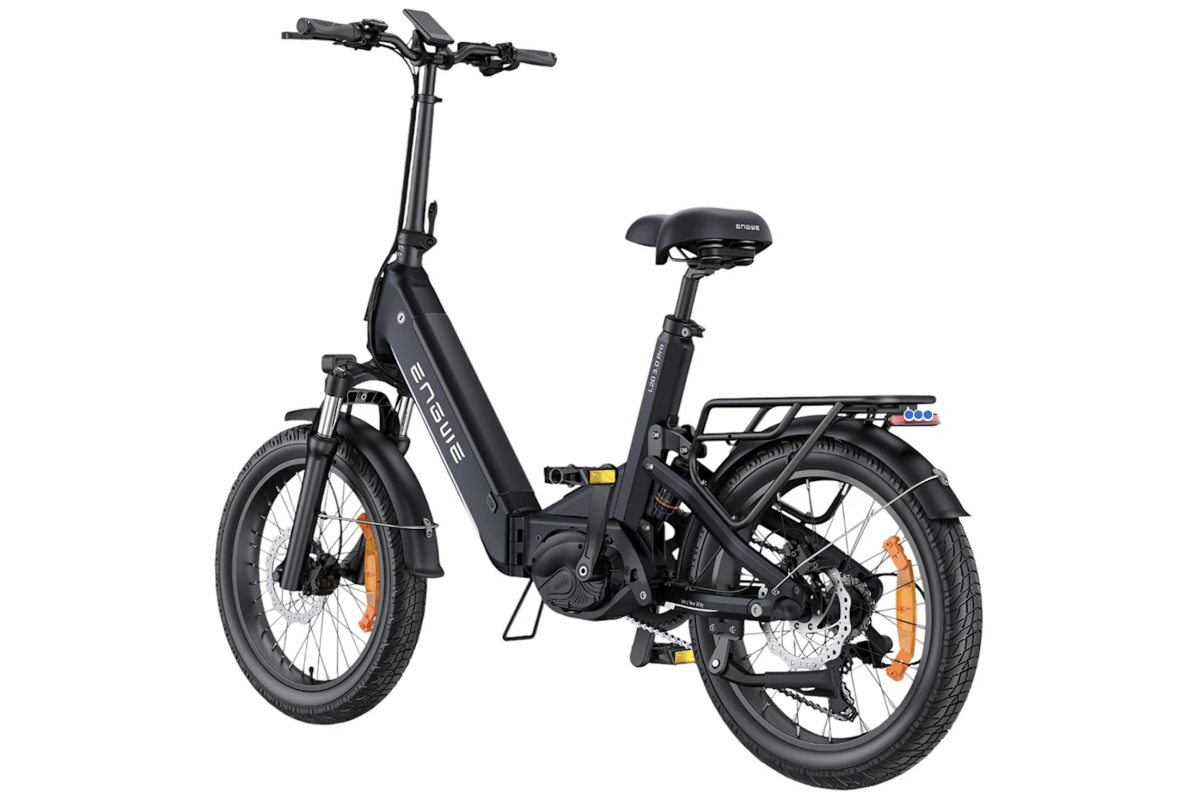 Vélo Électrique Pliant ENGWE L20 3.0 Noir 250W 100NM