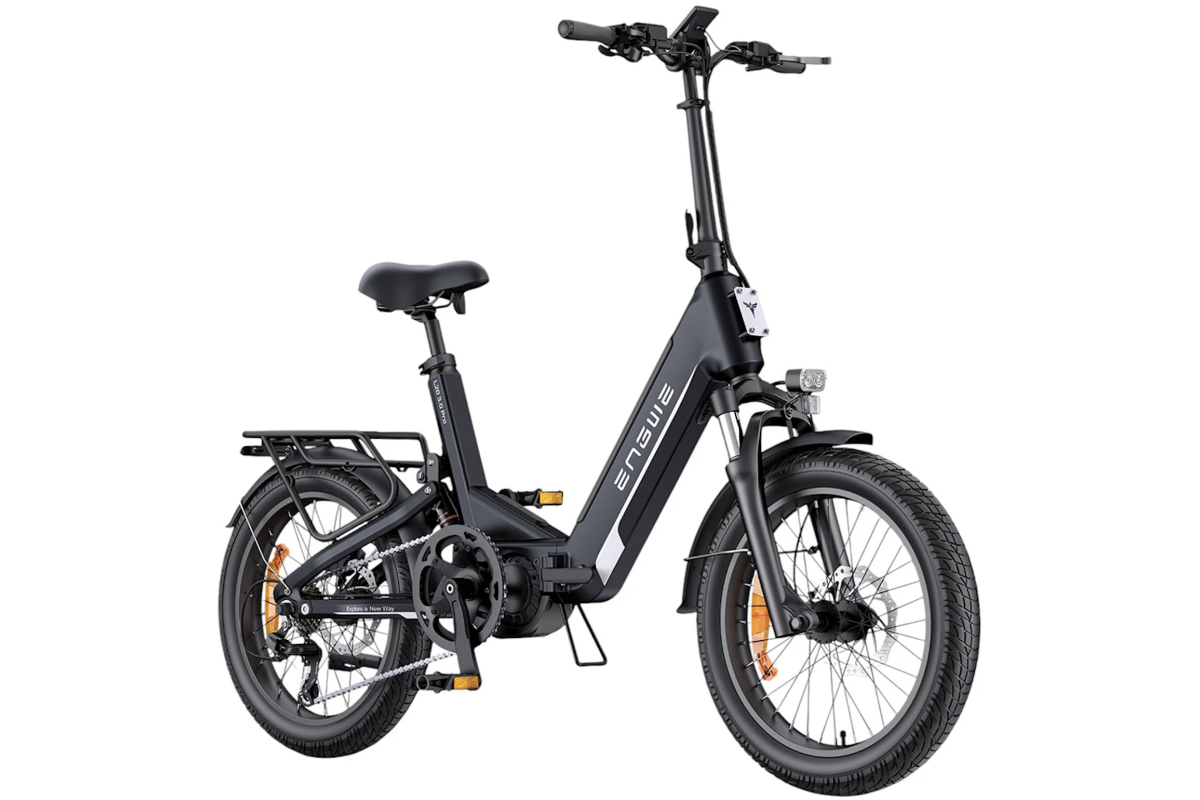 Vélo Électrique Pliant ENGWE L20 3.0 Noir 250W 100NM
