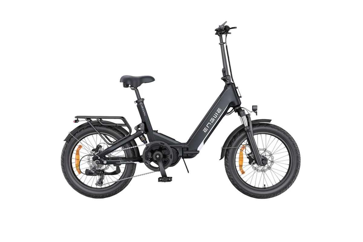 Vélo Électrique Pliant ENGWE L20 3.0 Noir 250W 100NM