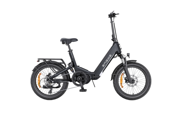 Vélo Électrique Pliant ENGWE L20 3.0 Noir 250W 100NM