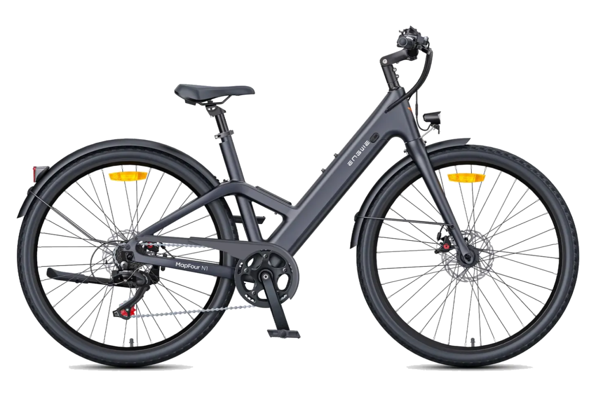Vélo Électrique ENGWE MAPFOUR N1 AIR - Gris - 250W - 100 KM - 16KG