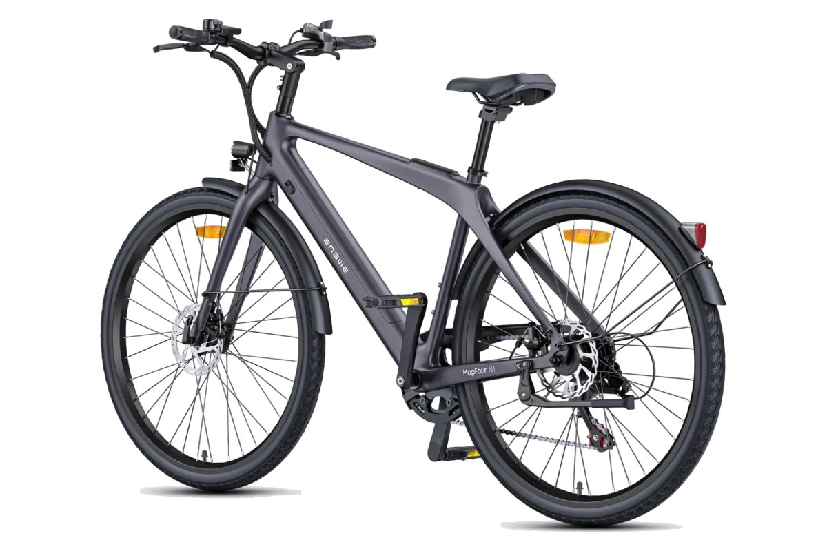 Vélo Électrique ENGWE MAPFOUR N1 AIR - Gris - 250W - 100 KM - 16KG