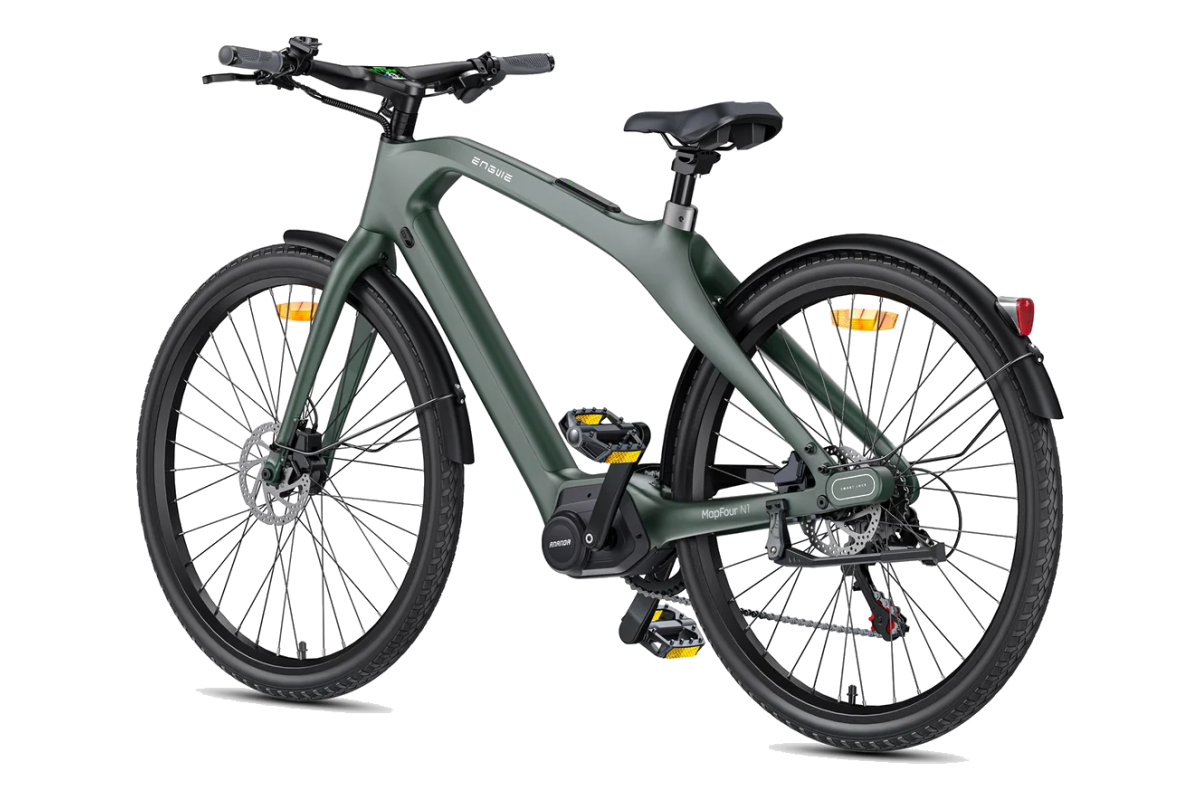 Vélo Électrique ENGWE MAPFOUR N1 Pro - Vert - 250W - 100 KM - 19KG