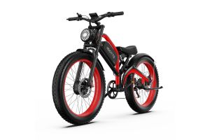 Vélo Electrique DUOTTS N26 2024 Rouge 26 pouces 55km/h 48V 20Ah Double Moteur 750W - Reconditionné