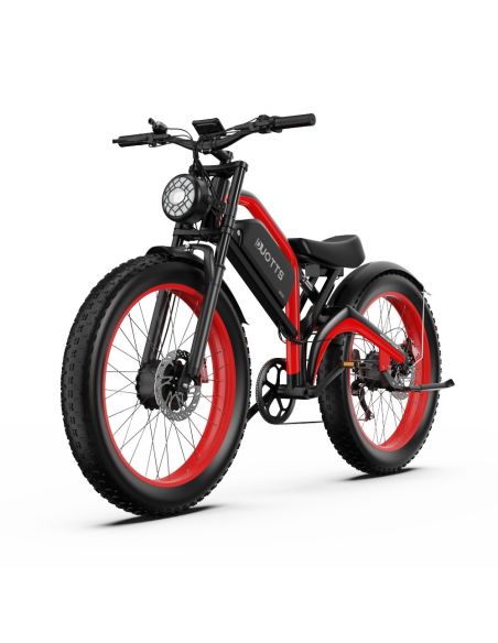 Vélo Electrique DUOTTS N26 2024 Rouge 26 pouces 55km/h 48V 20Ah Double Moteur 750W - Reconditionné Vélo Electrique DUOTTS N26 2024 Rouge 26 pouces 55km/h 48V 20Ah Double Moteur 750W - Reconditionné