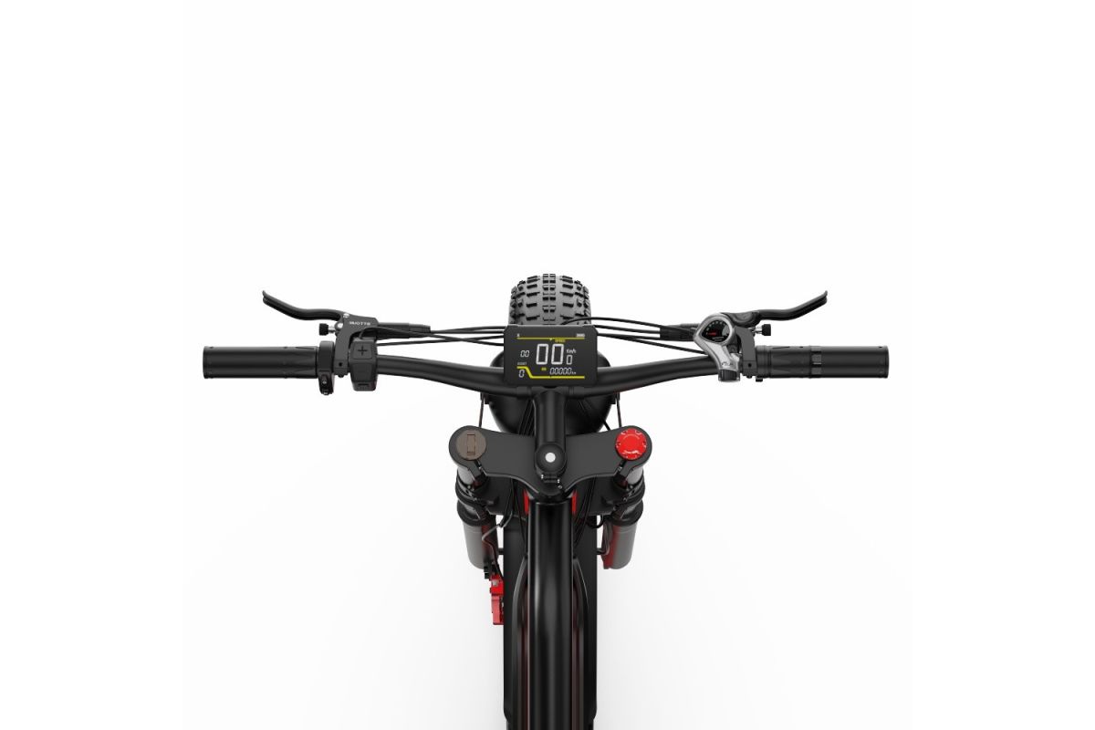 Vélo Electrique DUOTTS N26 2024 Rouge 26 pouces 55km/h 48V 20Ah Double Moteur 750W - Reconditionné
