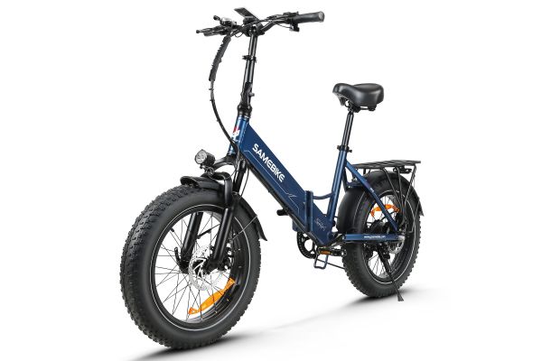 Vélo Électrique SAMEBIKE LOTDM200-II Bleu 750W Reconditionné