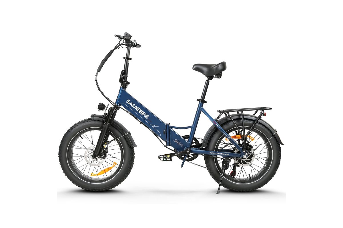 Vélo Électrique SAMEBIKE LOTDM200-II Bleu 750W Reconditionné