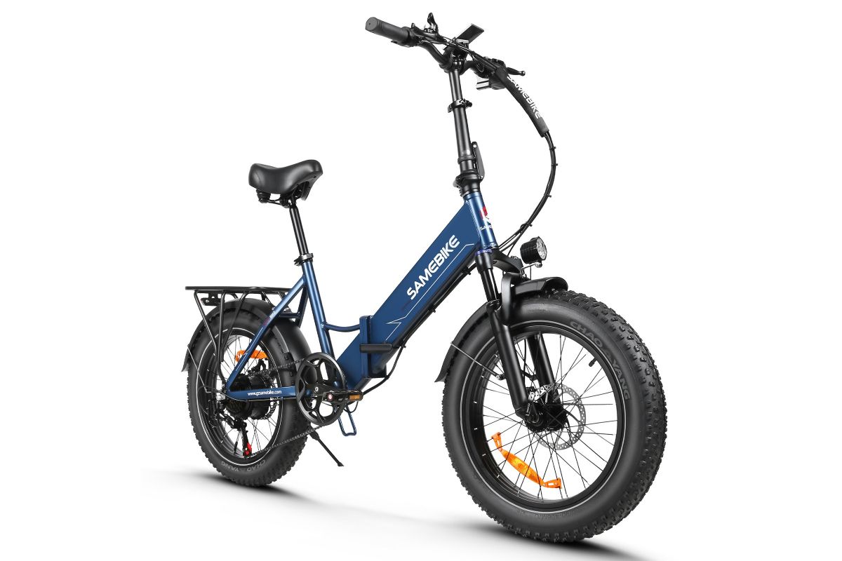 Vélo Électrique SAMEBIKE LOTDM200-II Bleu 750W Reconditionné