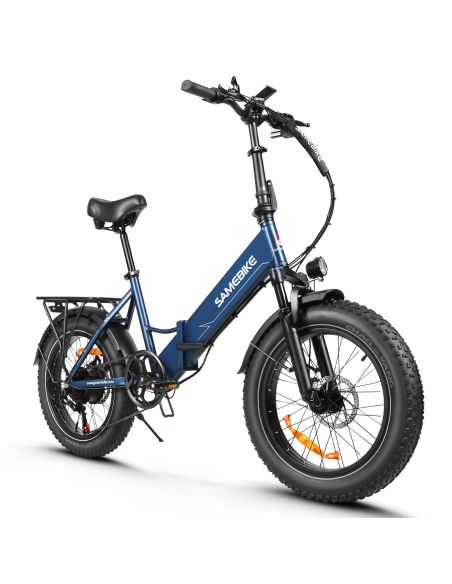 Vélo Électrique SAMEBIKE LOTDM200-II Bleu 750W Reconditionné