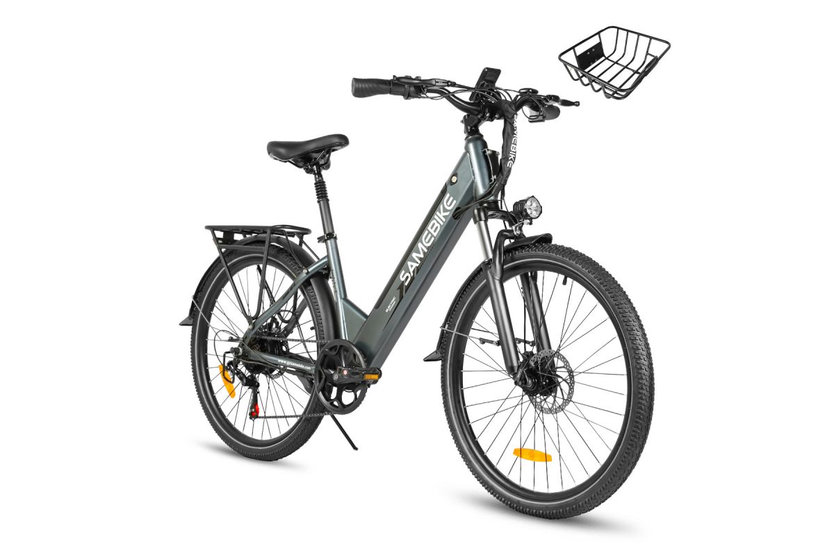 Vélo Electrique Samebike RS-A01 Pro-T Gris 500W 36V 15Ah Reconditionné