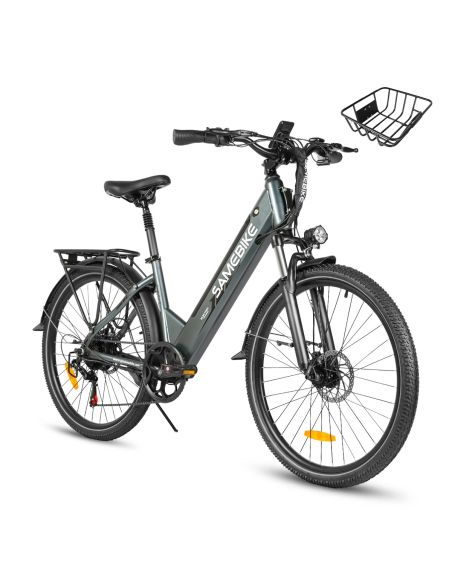 Vélo Electrique Samebike RS-A01 Pro-T Gris 500W 36V 15Ah Reconditionné