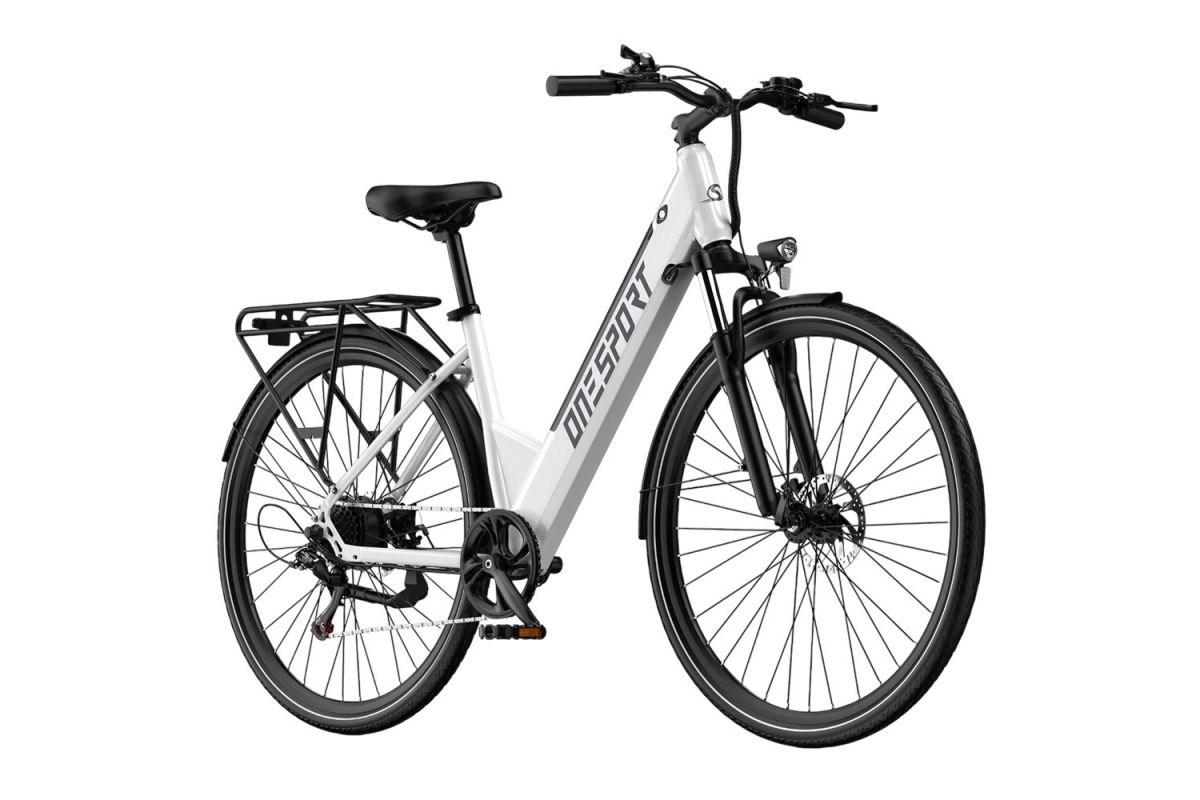 Vélo électrique Onesport OT12 Blanc