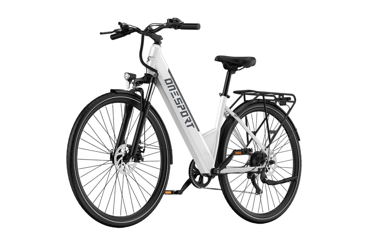 Vélo électrique Onesport OT12 Blanc