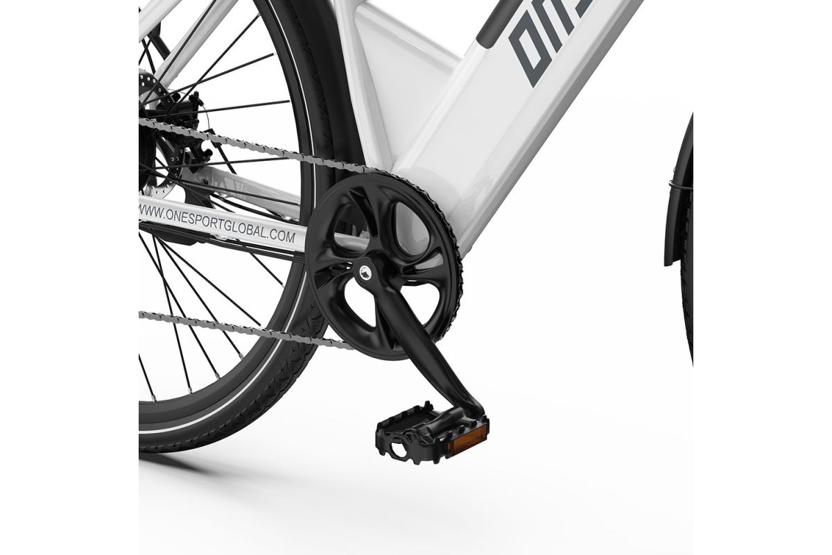Vélo électrique Onesport OT12 Blanc