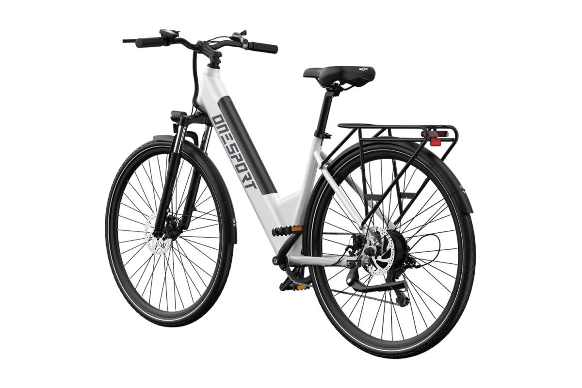 Vélo électrique Onesport OT12 Blanc