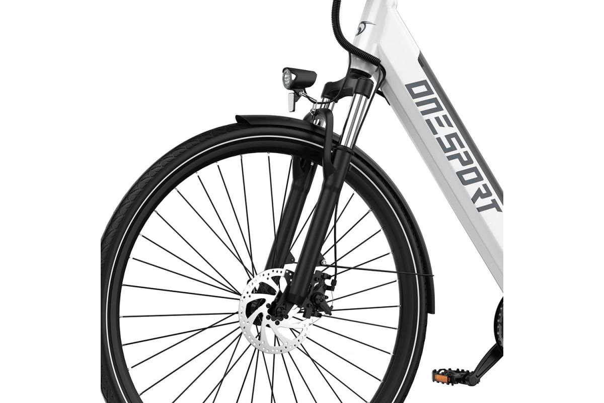 Vélo électrique Onesport OT12 Blanc