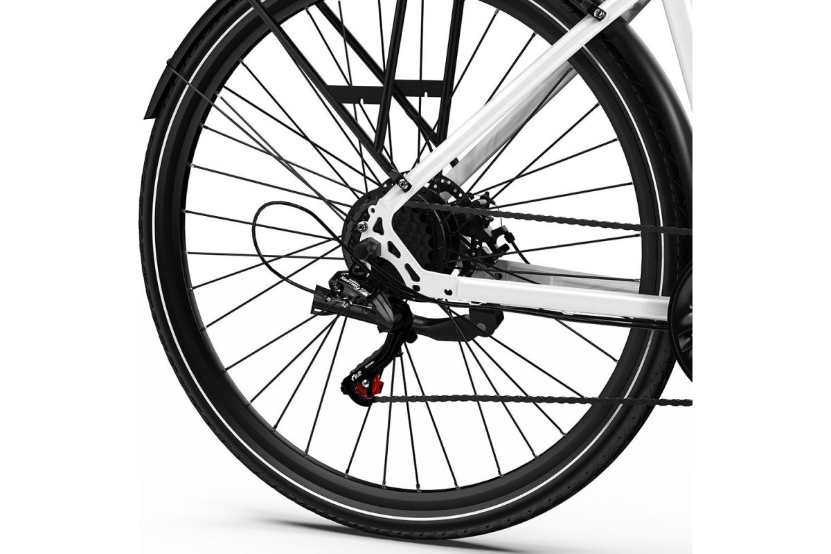 Vélo électrique Onesport OT12 Blanc