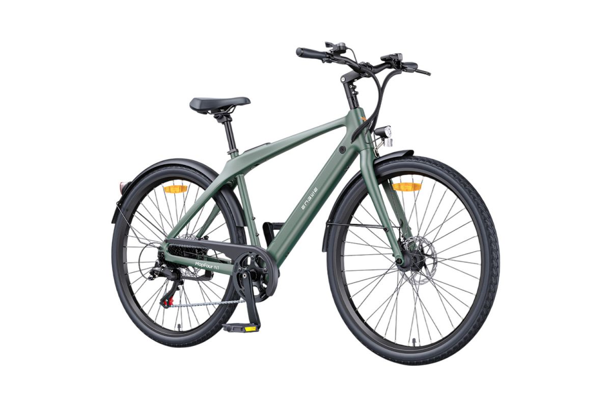 Vélo Électrique ENGWE MAPFOUR N1 AIR - Vert - 250W - 100 KM - 16KG