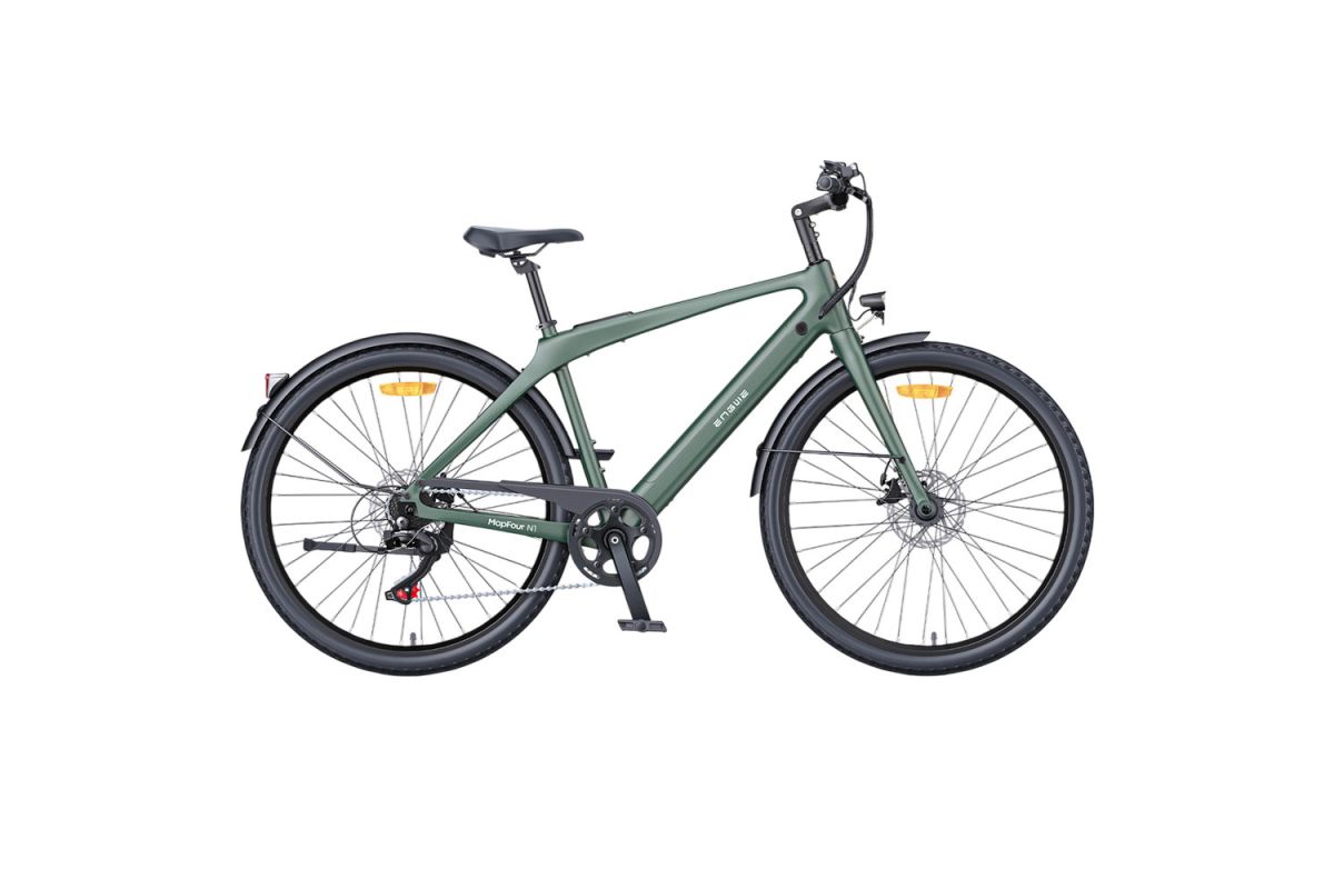 Vélo Électrique ENGWE MAPFOUR N1 AIR - Vert - 250W - 100 KM - 16KG