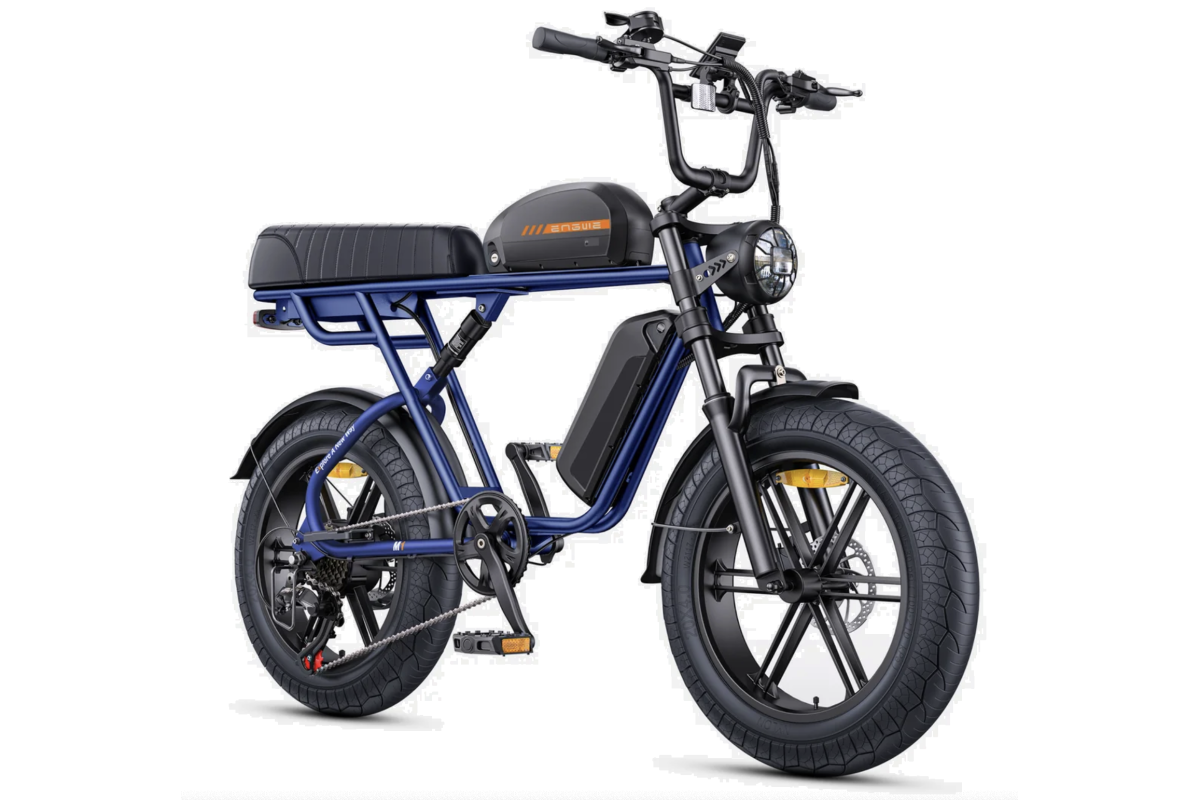 Vélo Électrique ENGWE M1 Bleu Avec 2 batteries 48V 28.6Ah 250W 65NM