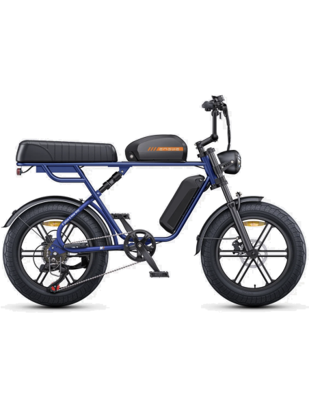 Vélo Électrique ENGWE M1 Bleu Avec 2 batteries 48V 28.6Ah 250W 65NM
