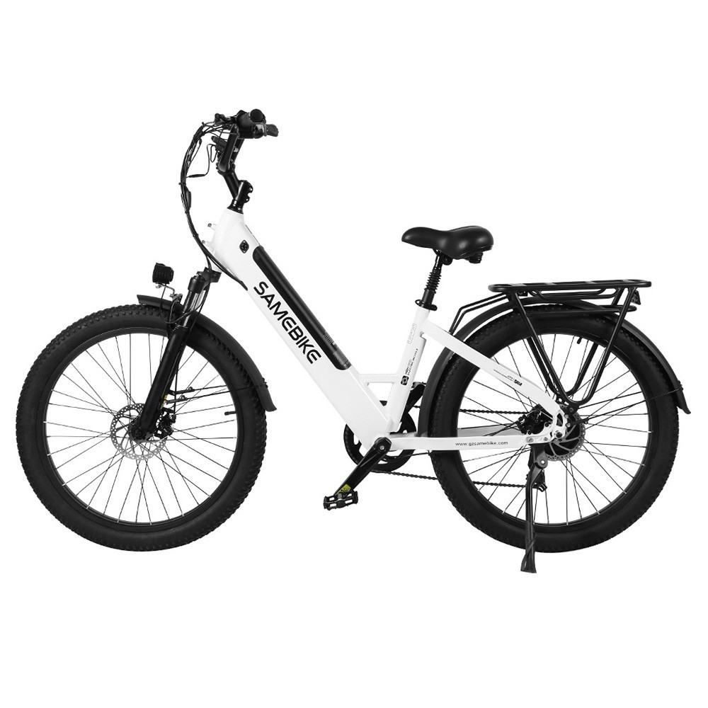 Vélo Électrique 26 Pouces 750W SAMEBIKE RS-A01 Blanc 2