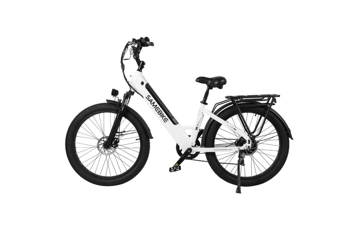 Vélo Électrique 26 Pouces 750W SAMEBIKE RS-A01 Blanc