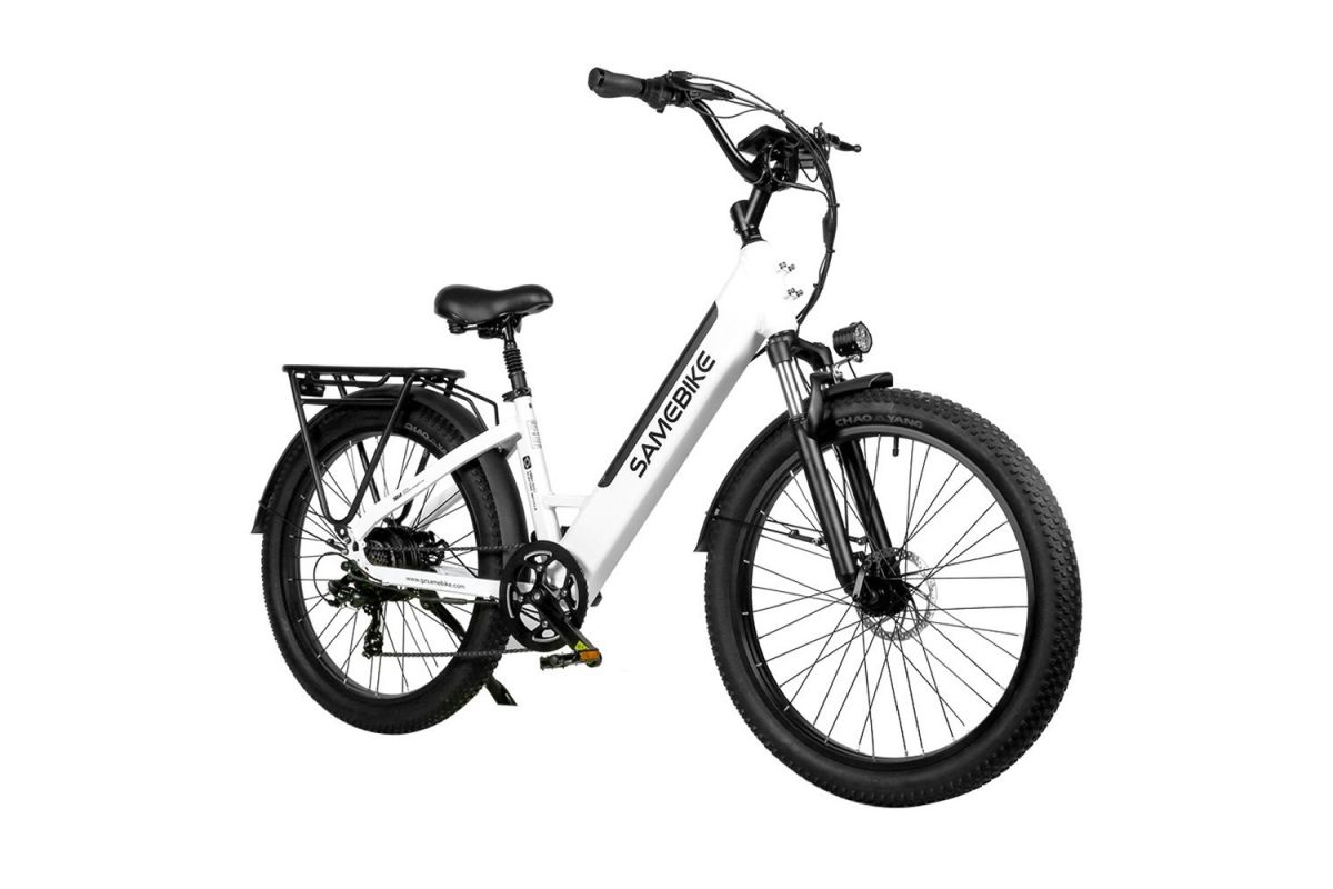 Vélo Électrique 26 Pouces 750W SAMEBIKE RS-A01 Blanc