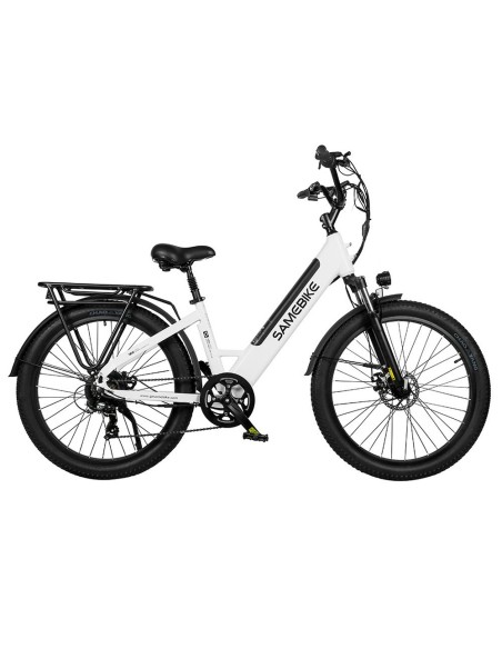 Vélo Électrique 26 Pouces 750W SAMEBIKE RS-A01 Blanc