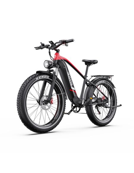 Vélo Electrique DUOTTS F26 Lite Rouge-Noir 26 pouces  48V 18Ah 750W