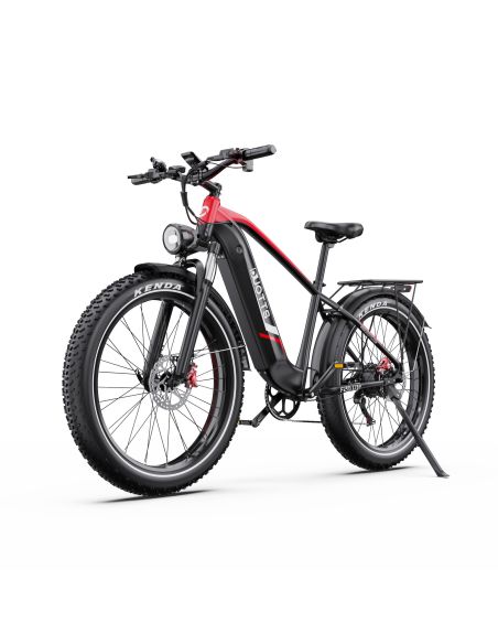 Vélo Electrique DUOTTS F26 Lite Rouge-Noir 26 pouces  48V 18Ah 750W
