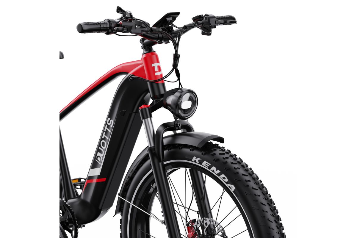 Vélo Electrique DUOTTS F26 Lite Rouge-Noir 26 pouces  48V 18Ah 750W