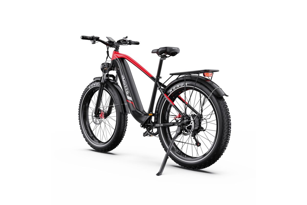 Vélo Electrique DUOTTS F26 Lite Rouge-Noir 26 pouces  48V 18Ah 750W