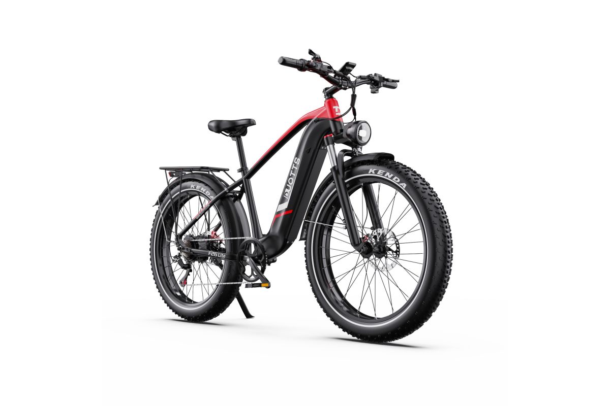 Vélo Electrique DUOTTS F26 Lite Rouge-Noir 26 pouces  48V 18Ah 750W
