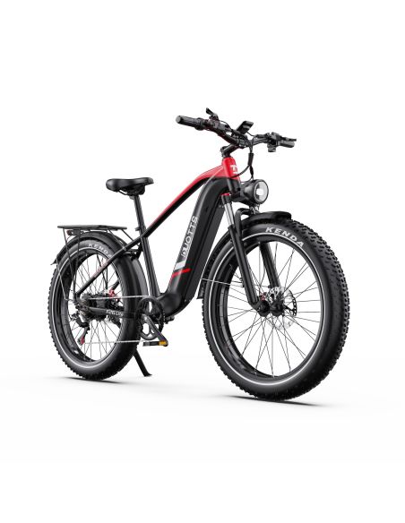 Vélo Electrique DUOTTS F26 Lite Rouge-Noir 26 pouces  48V 18Ah 750W