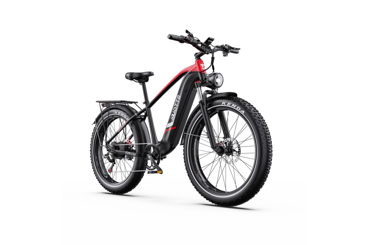 Vélo Electrique DUOTTS F26 Lite Rouge-Noir 26 pouces  48V 18Ah 750W