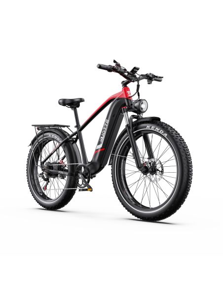 Vélo Electrique DUOTTS F26 Lite Rouge-Noir 26 pouces  48V 18Ah 750W