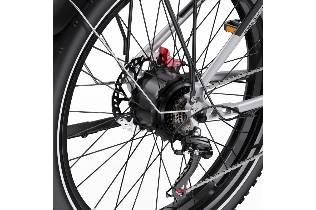 Vélo Electrique DUOTTS F26 Lite Gris 26 pouces  48V 18Ah 750W