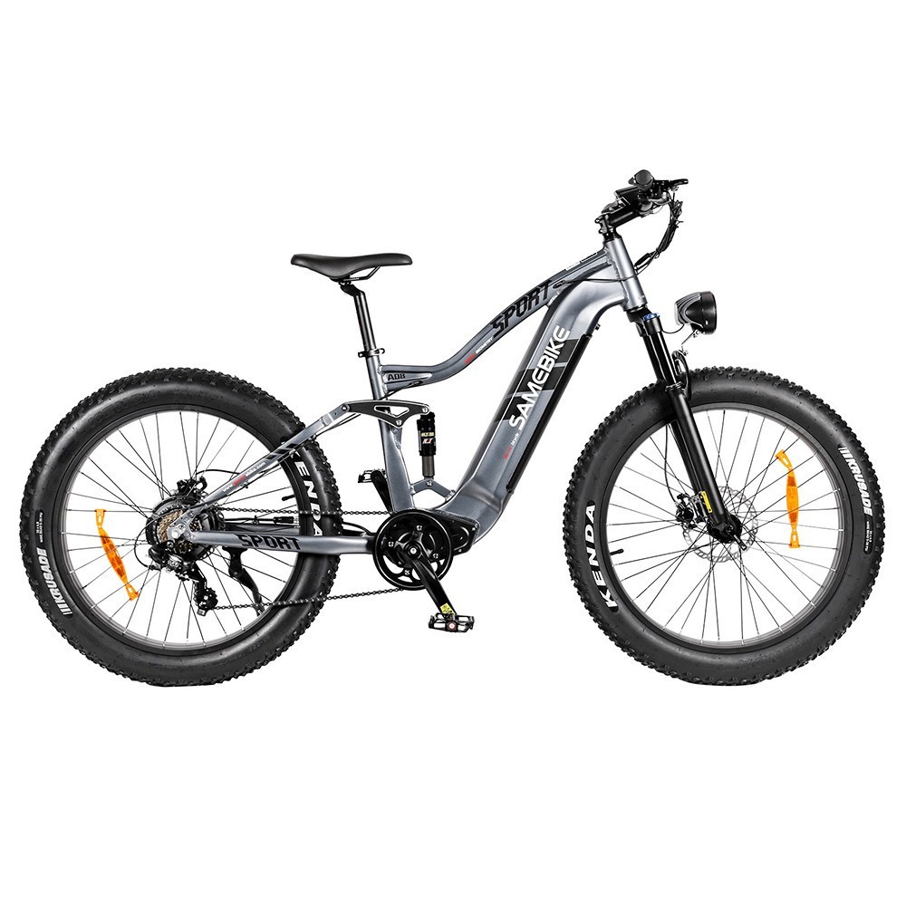 Vélo Électrique Samebike RS-A08 750W 48V 17AH 35Km/H Gris 2