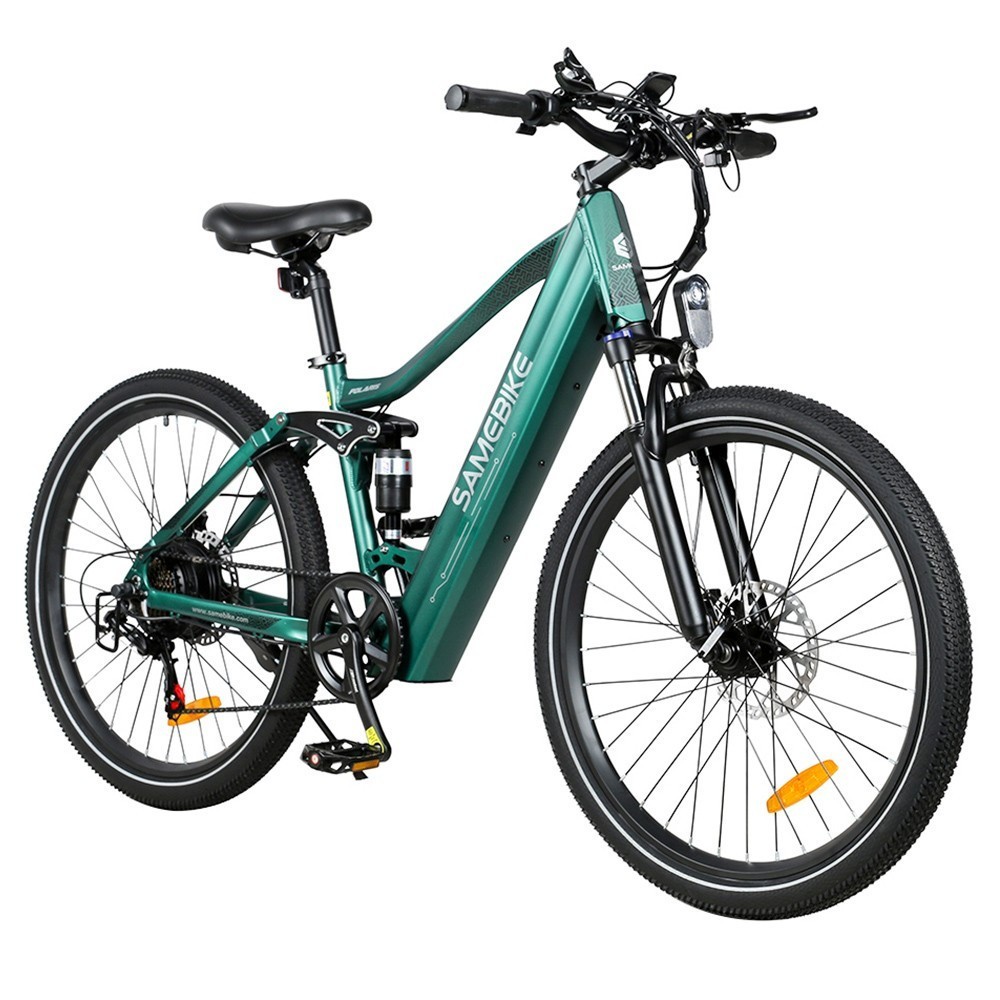 Vélo Electrique 750W Samebike XD26-II  40km/h 48V 14Ah Vert Armée 2