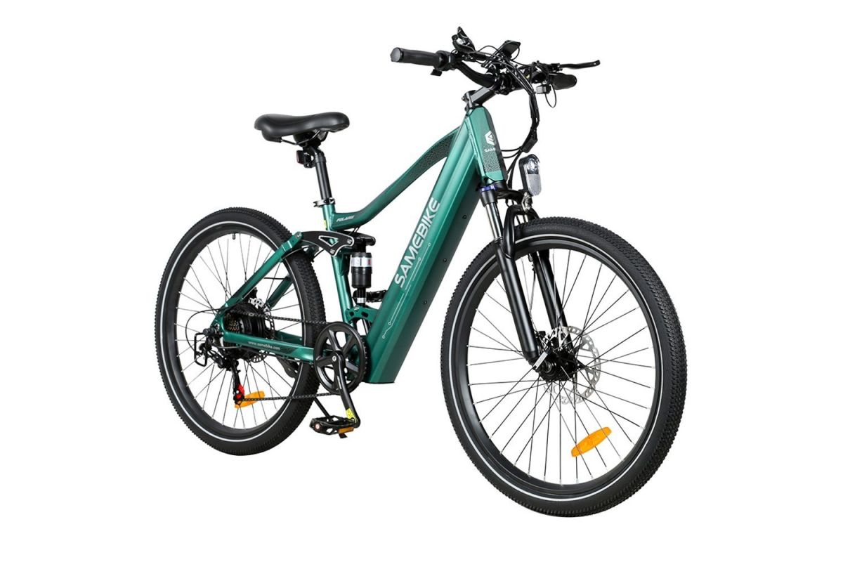 Vélo Electrique 750W Samebike XD26-II  40km/h 48V 14Ah Vert Armée