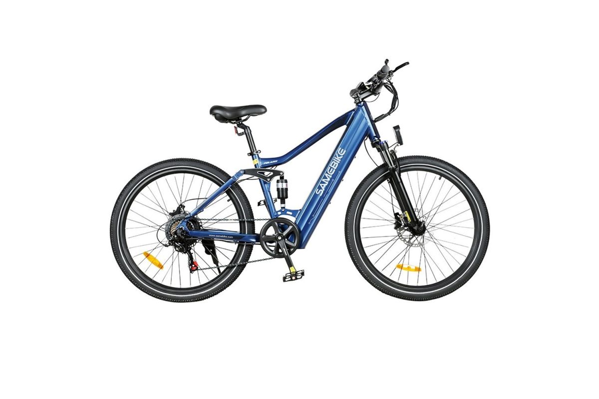 Vélo Electrique 750W Samebike XD26-II  40km/h 48V 14Ah Bleu