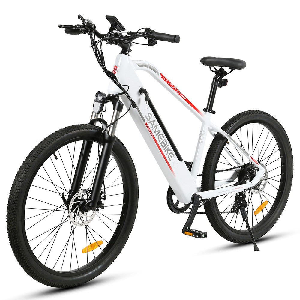 Vélo Électrique SAMEBIKE MY275 13Ah Moteur 500W 48V 27.5 pouces Blanc