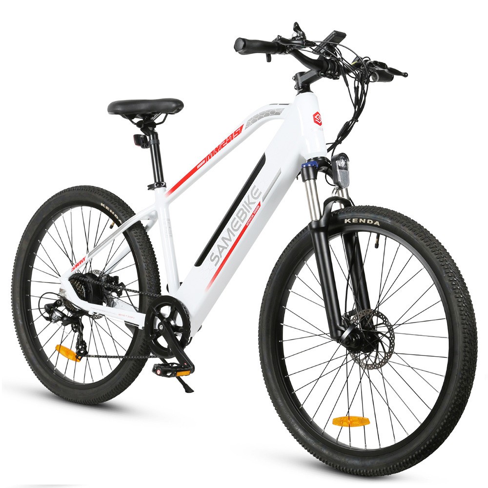 Vélo Électrique SAMEBIKE MY275 13Ah Moteur 500W 48V 27.5 pouces Blanc 2